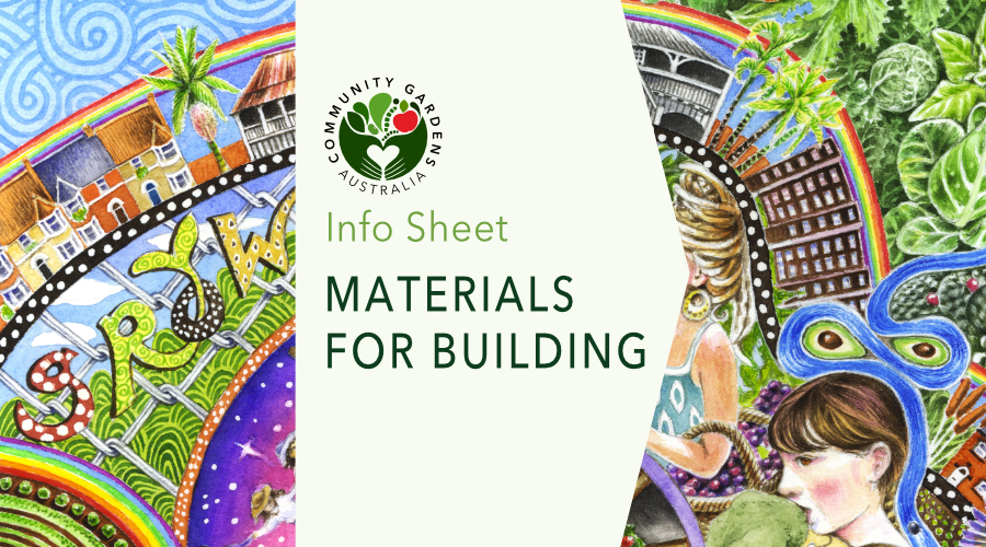 INFO SHEET: Materials for building